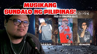 AMAS - LHUCK JHIE | RUSFLO | YOUNGONE - BLACKSIGN PROD @Donruben Beats REACTION VIDEO