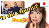 Japanese girl reacts to American funny video. TRY NOT TO LAUGH.