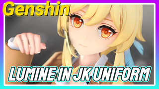 Lumine in JK uniform