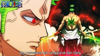 OP 1032 - ZORO MERASAKAN HAL YANG ANEH PADA SANJI! TOPENG KING MULAI TERBUKA LEBIH BESAR -Prediksi