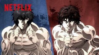 Baki Hanma VS Kengan Ashura OP | Fly High by ATARASHII GAKKO! | Netflix Anime