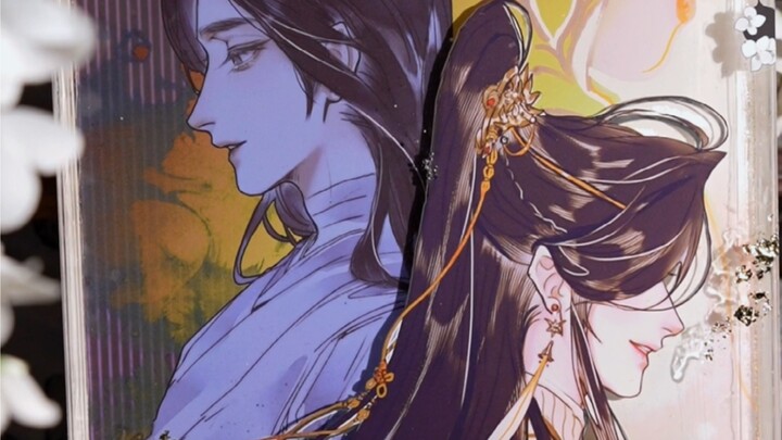 Ga Painting Collection โฮมเมด Xie Lian A4 ไหมขัดฟันสองชั้น