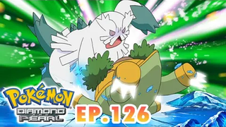 Pokémon Diamond and Pearl EP126 คิสซากิยิม การประลองกลางลานน้ำแข็ง Pokémon Thailand Official