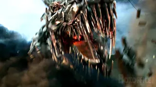 T-Rex Dinobot chews Decepticons | Transformers 5 | CLIP