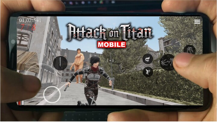 SAIU O MELHOR JOGO DE ATTACK ON TITAN PARA ANDROID 2021