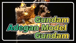 Gundam | [Adegan] Adegan Model Gundam Dengan Efek Ledakan