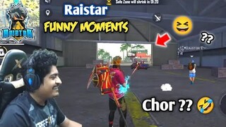 Raistar 4X Scope चोर दिया 😆 कैसे हुआ? Gyansujan Funny Moments OP Reaction 🤣 - Garena Free Fire