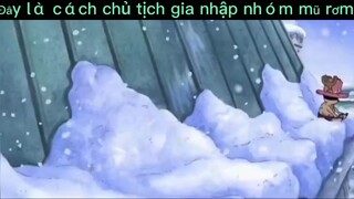 Cách chủ tịch gia nhập nhóm mũ rơm