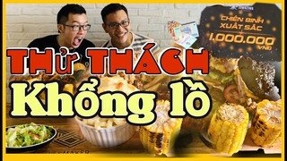 THỬ THÁCH ĂN SẠCH BÒ GÀ SIÊU TO KHỔNG LỒ NHẬN 1TRIỆU l WARZONE VLOG