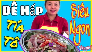 Hướng Dẫn ,Cách Làm Dê Hấp Tía Tô| Ẩm Thực Việt Nam Dê Hấp Ninh Bình| Steamed Goat Cuisine .