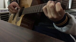[Wingang-Flying] Gitar Fingerstyle "Detektif Conan"! Komedi Ilahi Klasik Masa Kecil (dengan skor)