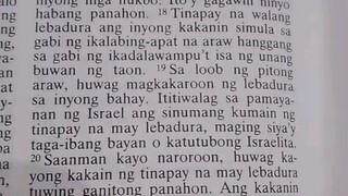 Pang Araw Araw na Talata.               Exodus 12:17-20
