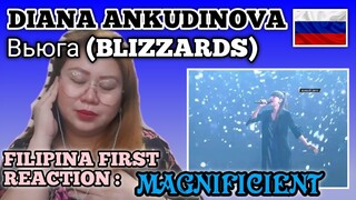 DIANA ANKUDINOVA -Вьюга BLIZZARDS (MV) Диана Анкудинова || FILIPINA Reacts