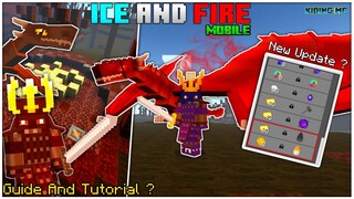 🔥Addon Rồng ICE AND FIRE Mobile Cập Nhật v1.2.0 Có Gì Mới ? Cho Minecraft Pe 1.17 | KIDING MC