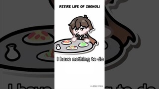 Retire Life of Zhongli | Genshin Impact