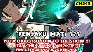 KENJAKU MATI ??? YUTA MUNCUL !!! PEMBAHASAN JUJUTSU KAISEN