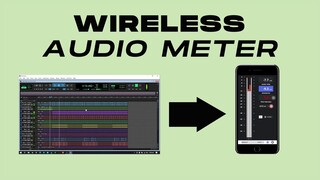 Wireless Audio Meter Setup