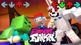 Monster School: Minecraft vs Vanny FNAF - FNF Challenge | Minecraft Animation