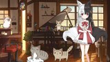 【Arisu Mana】Black and white fox learn to meow~!
