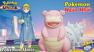 Pokemon UNITE - Trùm Ngáo Slowbro Siêu Trâu Gánh Team Trong Pokemon MOBA