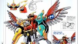 【Baike Sentai】 Powermon + Combined Robot Image Design Draft