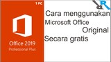 Beginilah Cara Menggunakan Microsoft Office Original Secara Gratis.