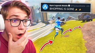 INFINITE BHOPPING IS GETTING *REMOVED* from Apex Mobile!