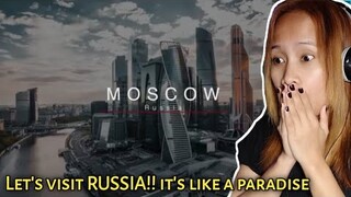 Moscow, Russia 🇷🇺 - Drone (4K HD) Reaction