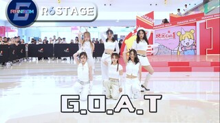 【R.E.D】G.O.A.T（初露头角）路演组 内娱染色体女团 百分百出品  RANDOM6随机舞蹈杭州107期