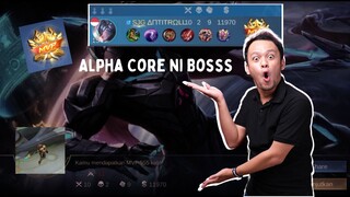 🔴Gameplay Alfa MLBB jadi Core !! Auto win dah pasti ! 😤😤😤