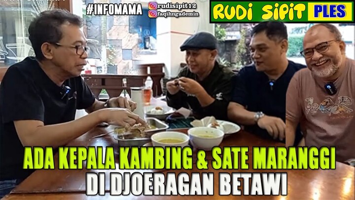 RUDI SIPIT DAN FAQIH NEMENIN JARWO KWAT MAKAN TONGSENG KEPALA KAMBING 😂🤣