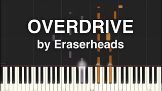 Overdrive by Eraserheads Synthesia Piano Tutorial with sheet music