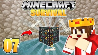 MOB FARM!! AND CAVE BASE UPDATES | Minecraft Survival Let’s Play | EP07 | TAGALOG