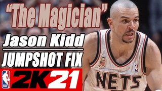 Jason Kidd Jumpshot Fix NBA2K21 with Side-by-Side Comparison