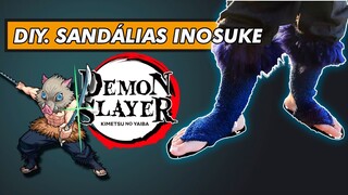 DIY. Sandálias do Inosuke | Kimetsu no Yaiba | Drops