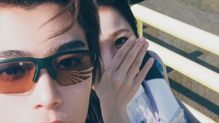 Ding Yuxi và Yu Shuxin nhảy forhastik, ngồi xổm và giữ một cú đánh thẳng đứng