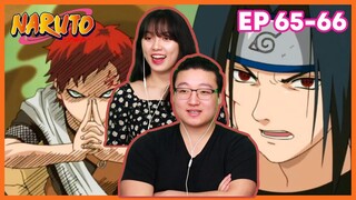 SASUKE VS GAARA START | Naruto Couples Reaction Episode 65 & 66