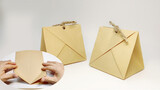 [Paper Folding] DIY Gift Bag By Brown Paper