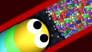 Slitherio เอไอ 200000+ คะแนนการเล่นเกมมหากาพย์ Slitherio