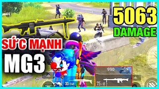 [PUBG Mobile] Cầm Trên Tay MG3 | Cần Trô Sức Mạnh Quét Bay Cả Map với 5K DAME