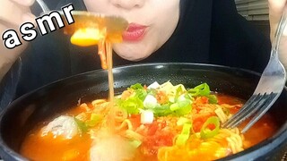 ASMR SEBLAK JELETET MURNI LEVEL 100 COLLAB WITH AMBU EATINGSHOW