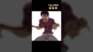 Yujiro whips Baki👀🖐🍑 |Baki Hanma| #anime #animemoments #baki