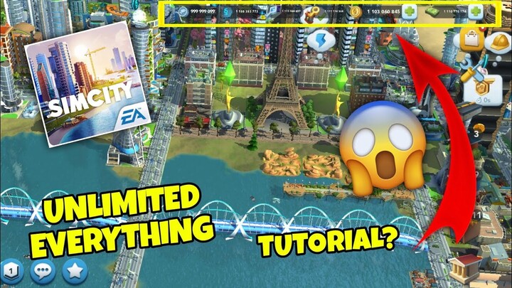 SimCity Buildit (MOD UNLIMITED ALL) OFFLINE *TUTORIAL?