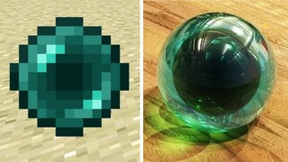 minecraft items in real life