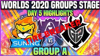 G2 vs SN (Tirebreaker) Highlight Chung Kết Thế Giới 2020 Vòng Bảng Ngày 5 | Suning vs G2 Esport