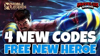 4 NEW Redeem CODES MLBB | 2021 Codes Mobile Legends Bang Bang