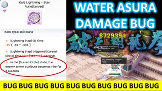 WATER ASURA STRIKE DAMAGE BUG FOR NEW STAR RUNE