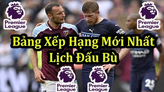 Kết Quả Ngoại Hạng Anh Vòng 37 - Bảng Xếp Hạng Mới Nhất - Lịch Thi Đấu Bù