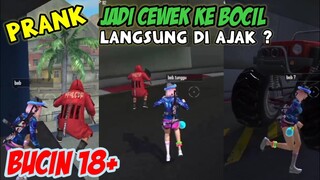 PRANK JADI CEWEK DI MODE TRAINING LANGSUNG DI AJAK ?