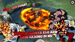 Begini Jadinya Kalau Ada Skin AKAINU Di Mobile Legend 😱